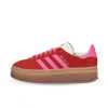Adidas Gazelle Bold Collegiate Red / Lucid Pink