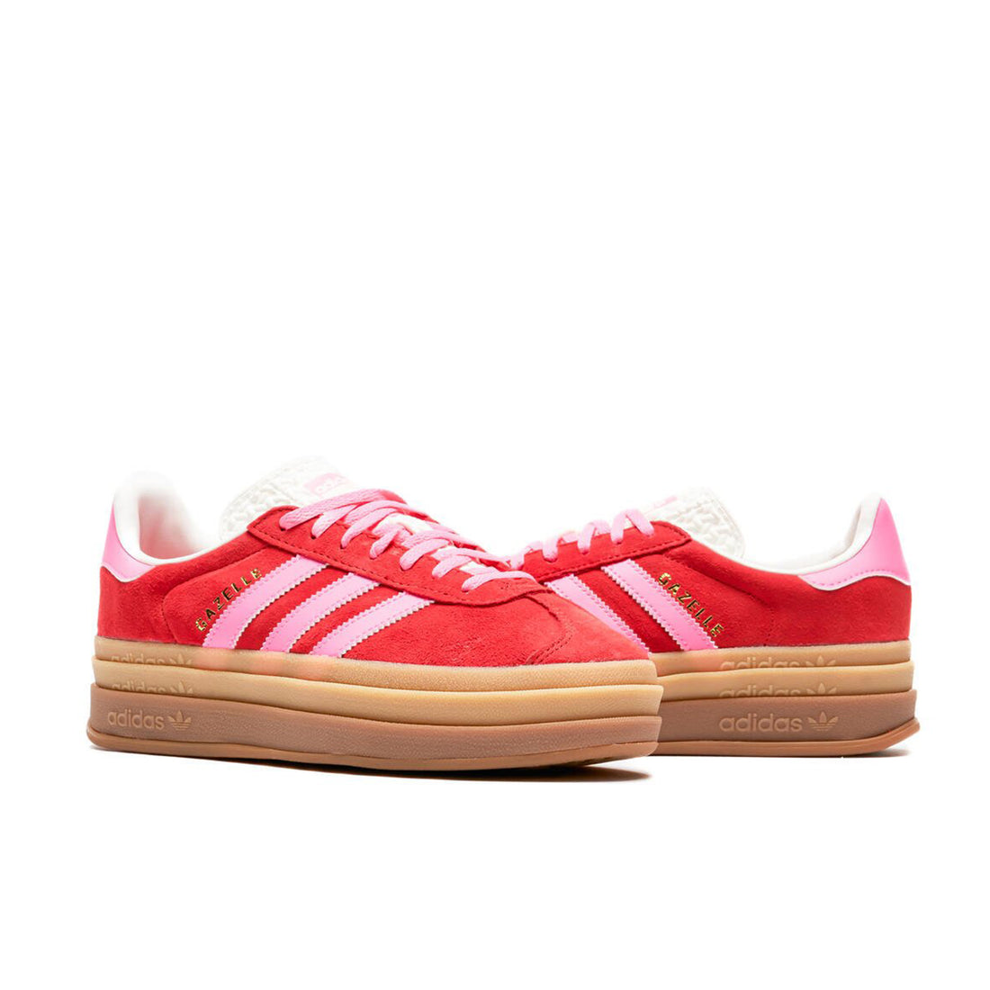 Adidas Gazelle Bold Collegiate Rouge / Lucide Rose