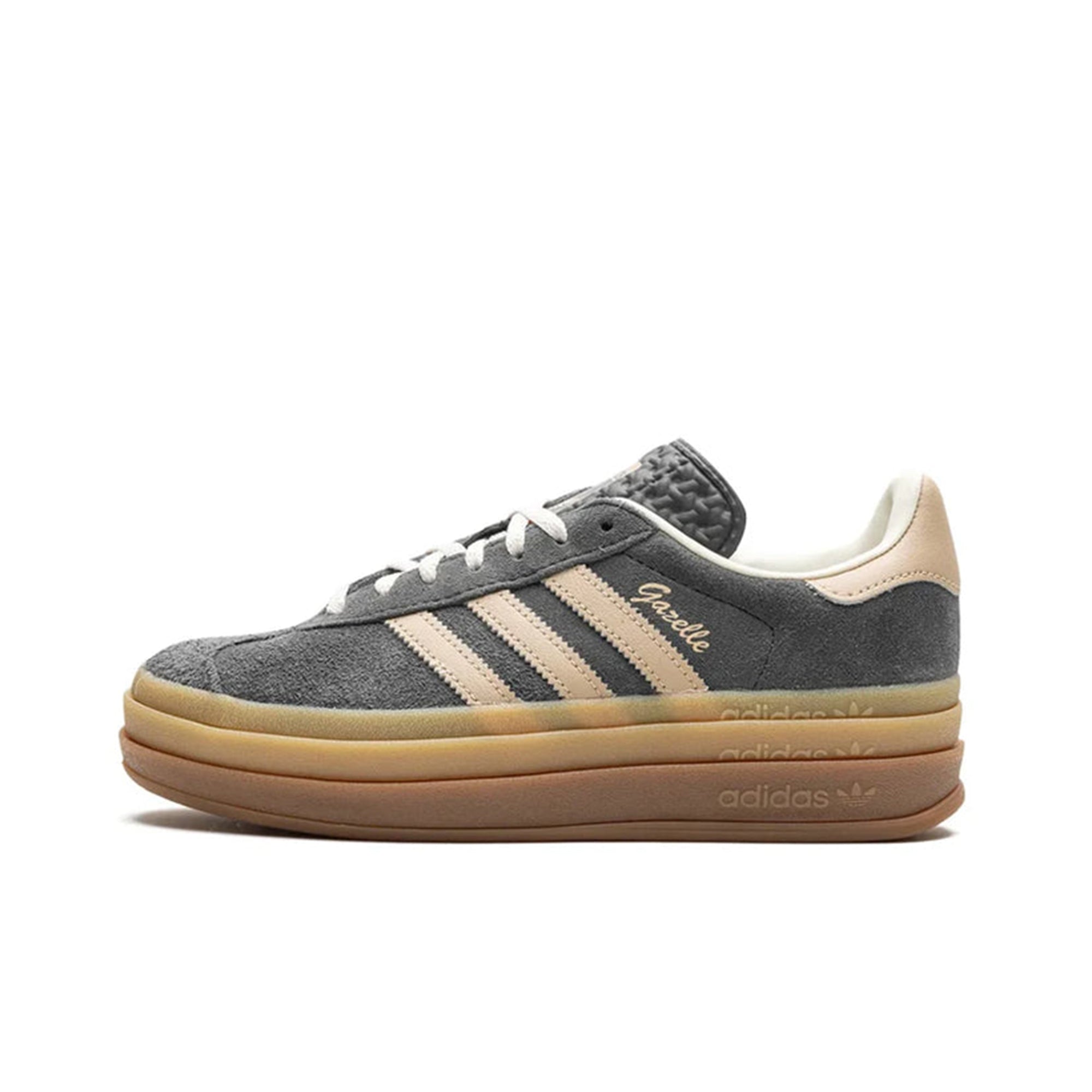 Adidas Gazelle Bold Gris Magique Beige Gum (W)