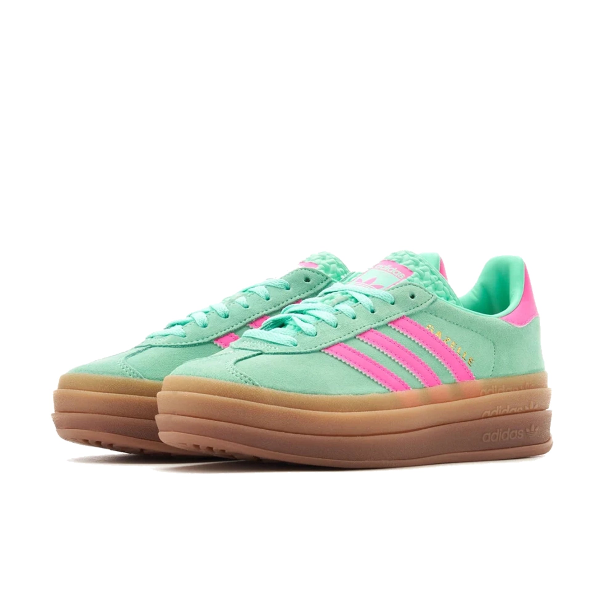 Adidas mint and pink shoes sale