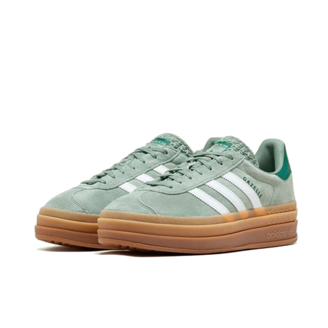 Adidas Gazelle Bold Silver Green (W)