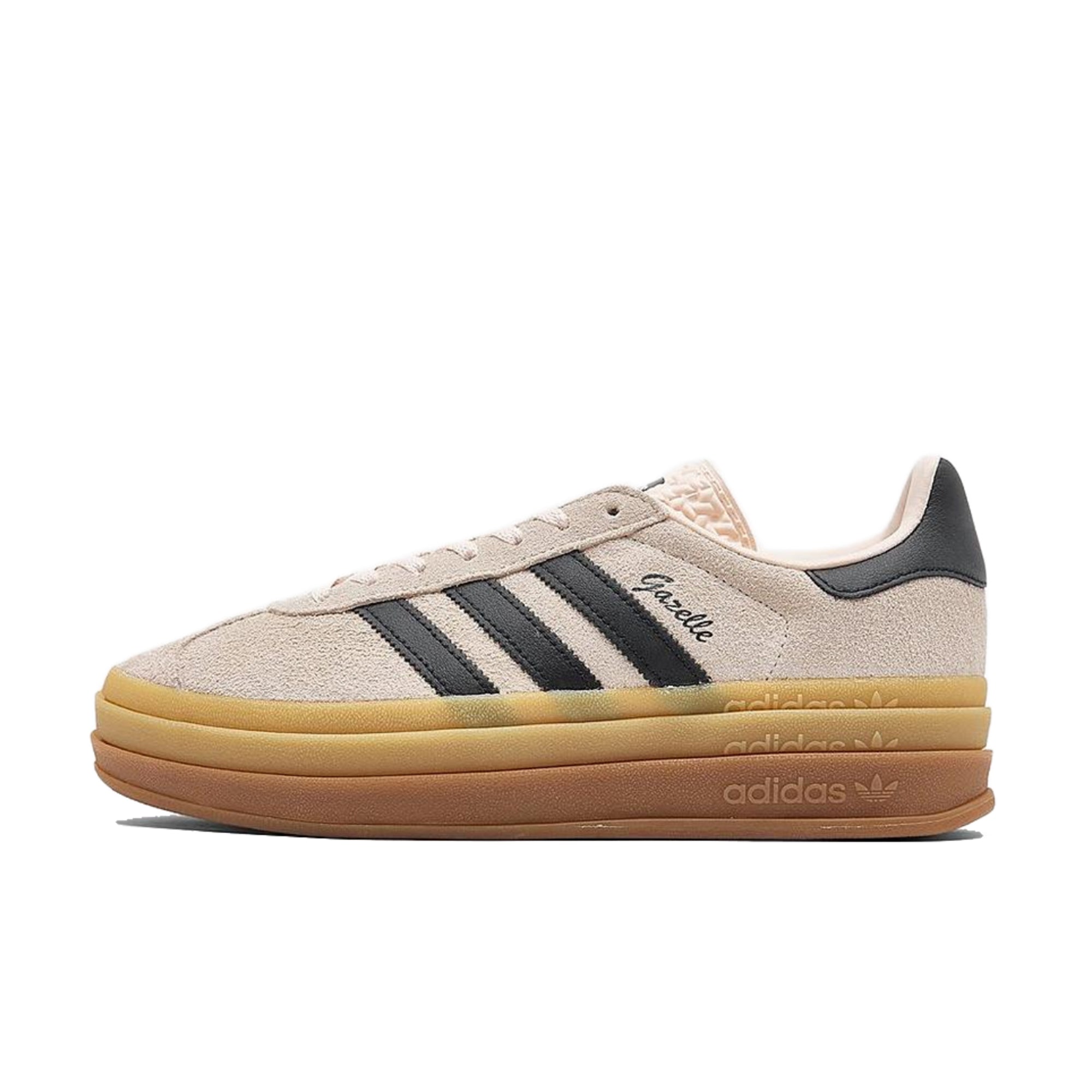 Adidas Gazelle Bold Wonder Quartz Noir Gomme (W)