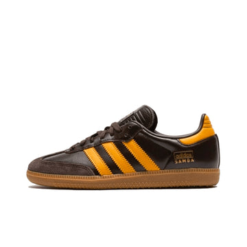 Adidas Samba OG Marron Foncé Jaune