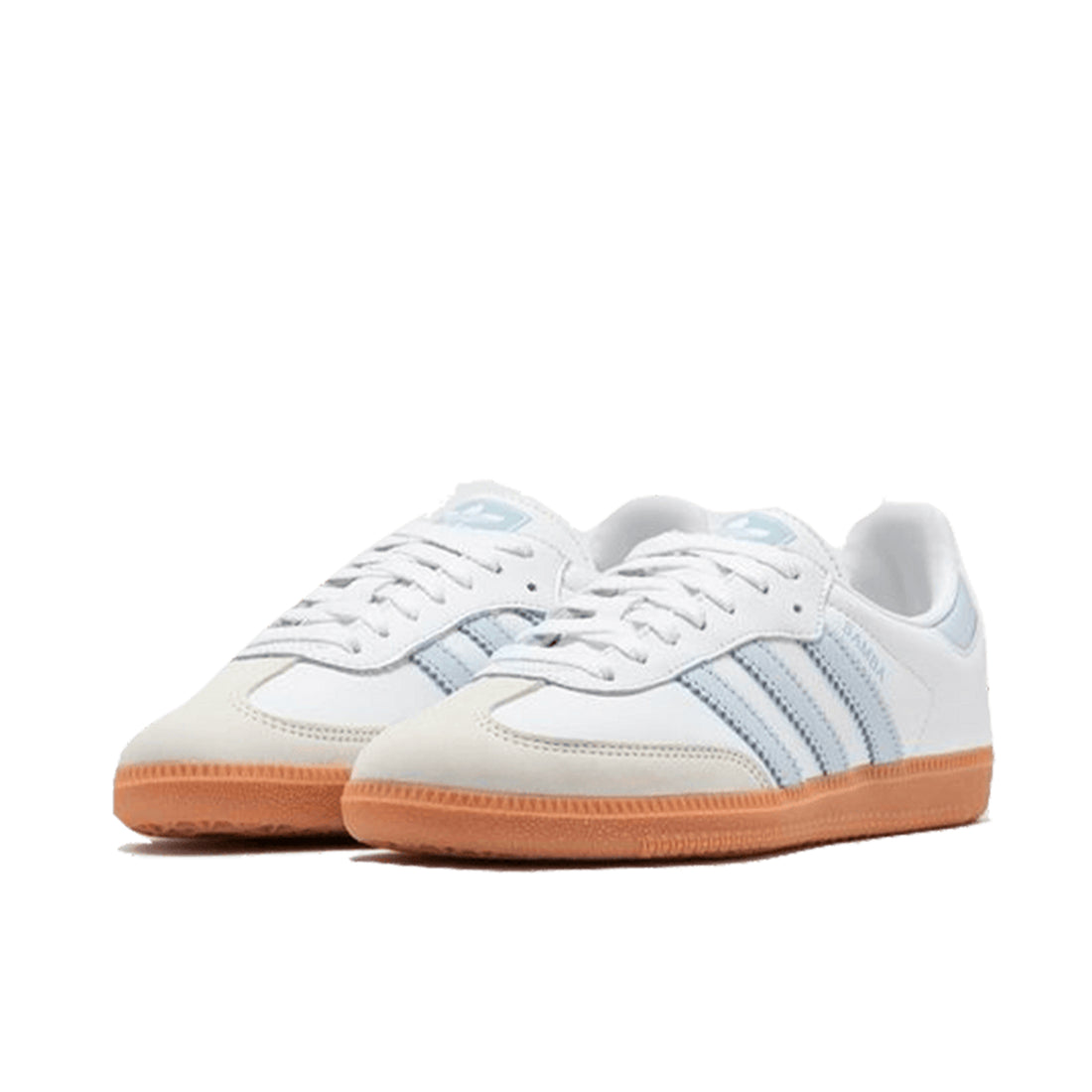 Adidas Samba OG White Halo Blue Gum