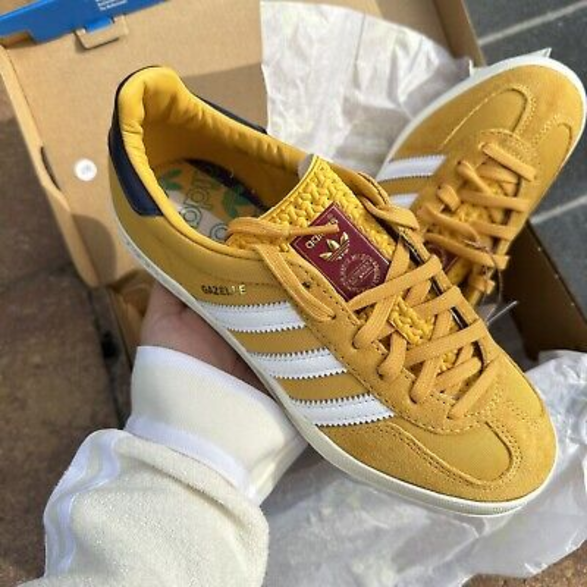 Adidas Gazelle Indoor Preloved Yellow - IE0540