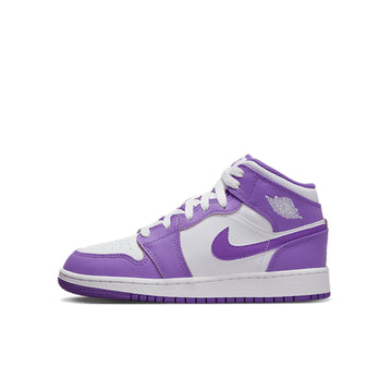 Air Jordan 1 Mid Purple Venom (GS)