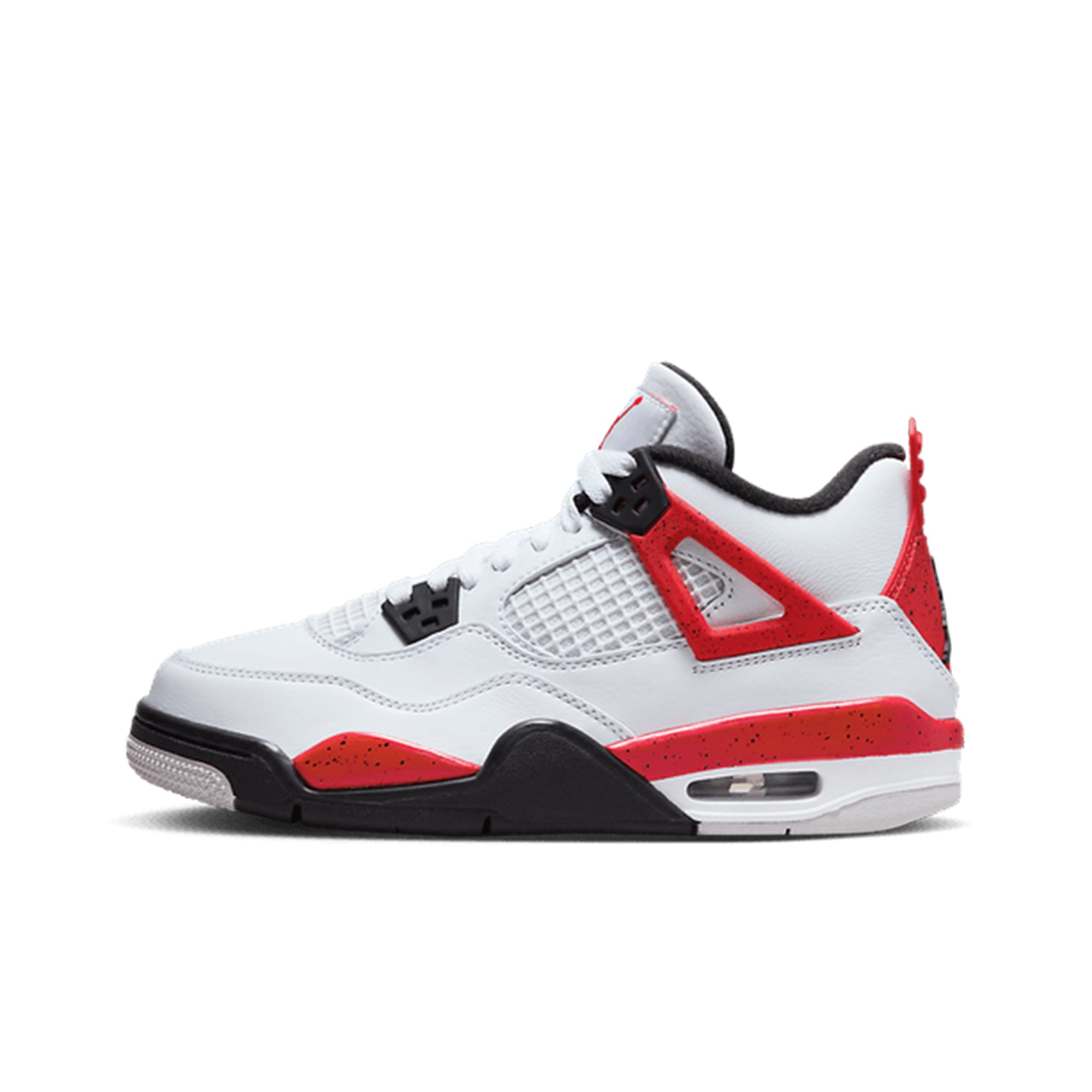 All red jordan clearance 4's