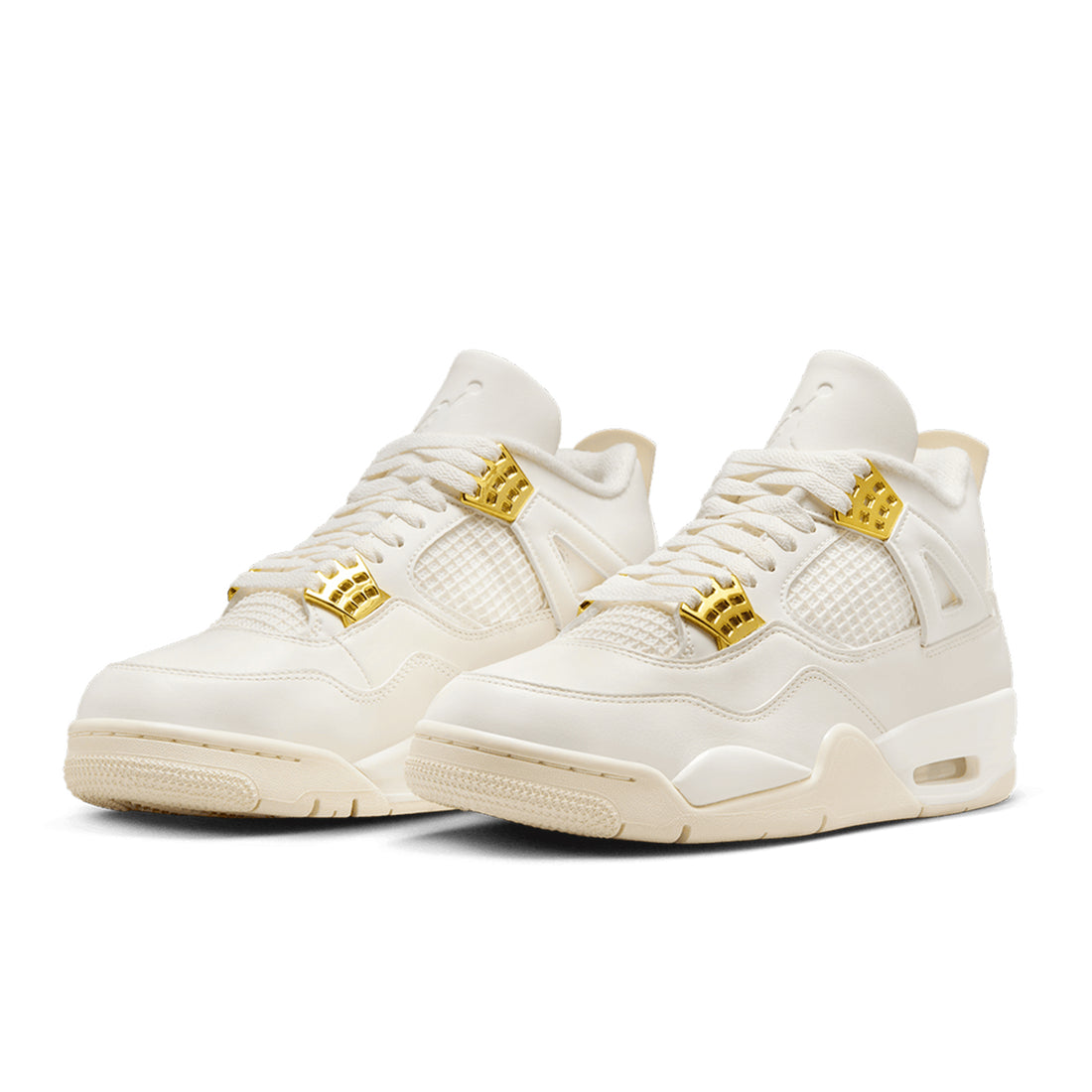 Air Jordan 4 Sail Metallic Gold (W)