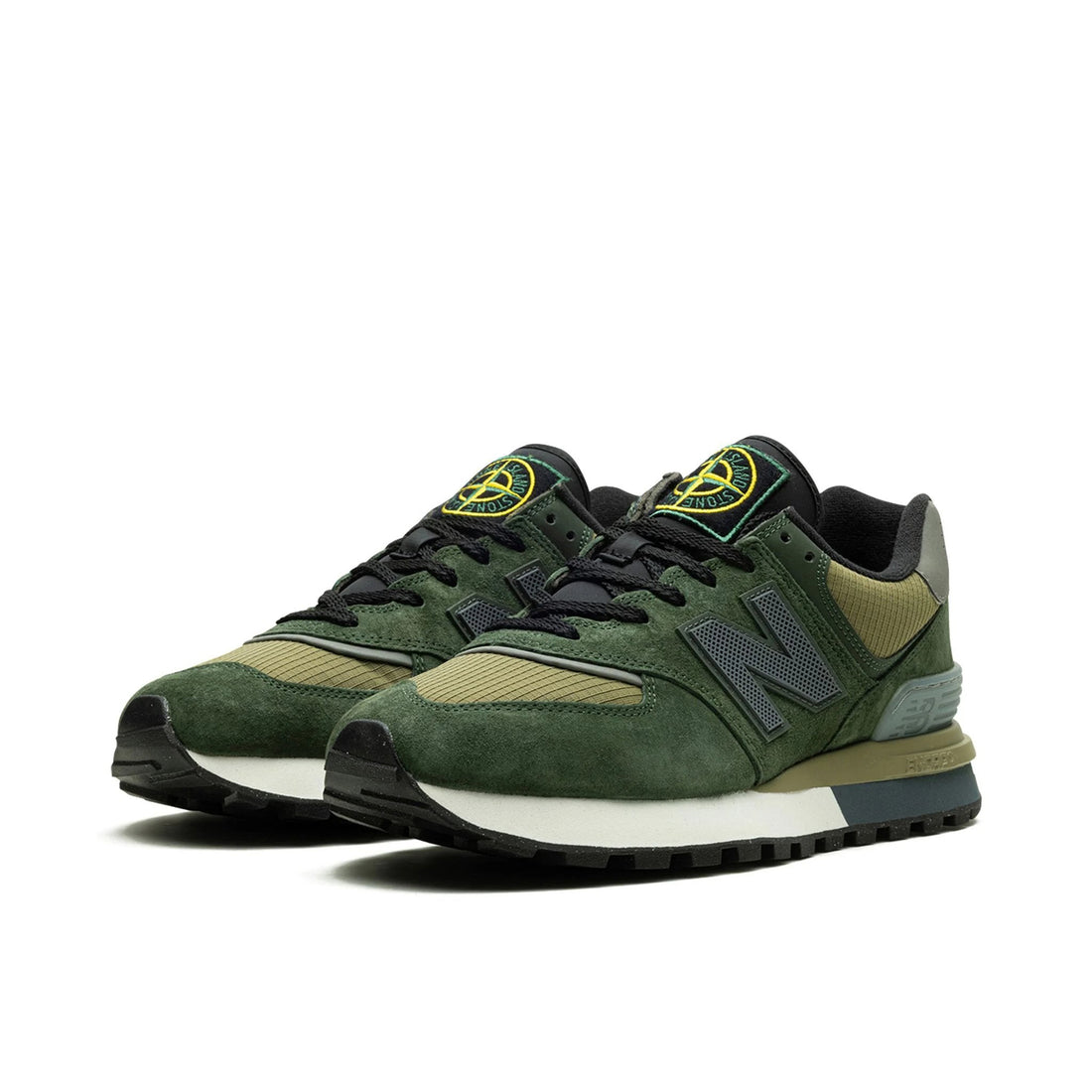 New Balance 574 Legacy x Stone Island Dark Green