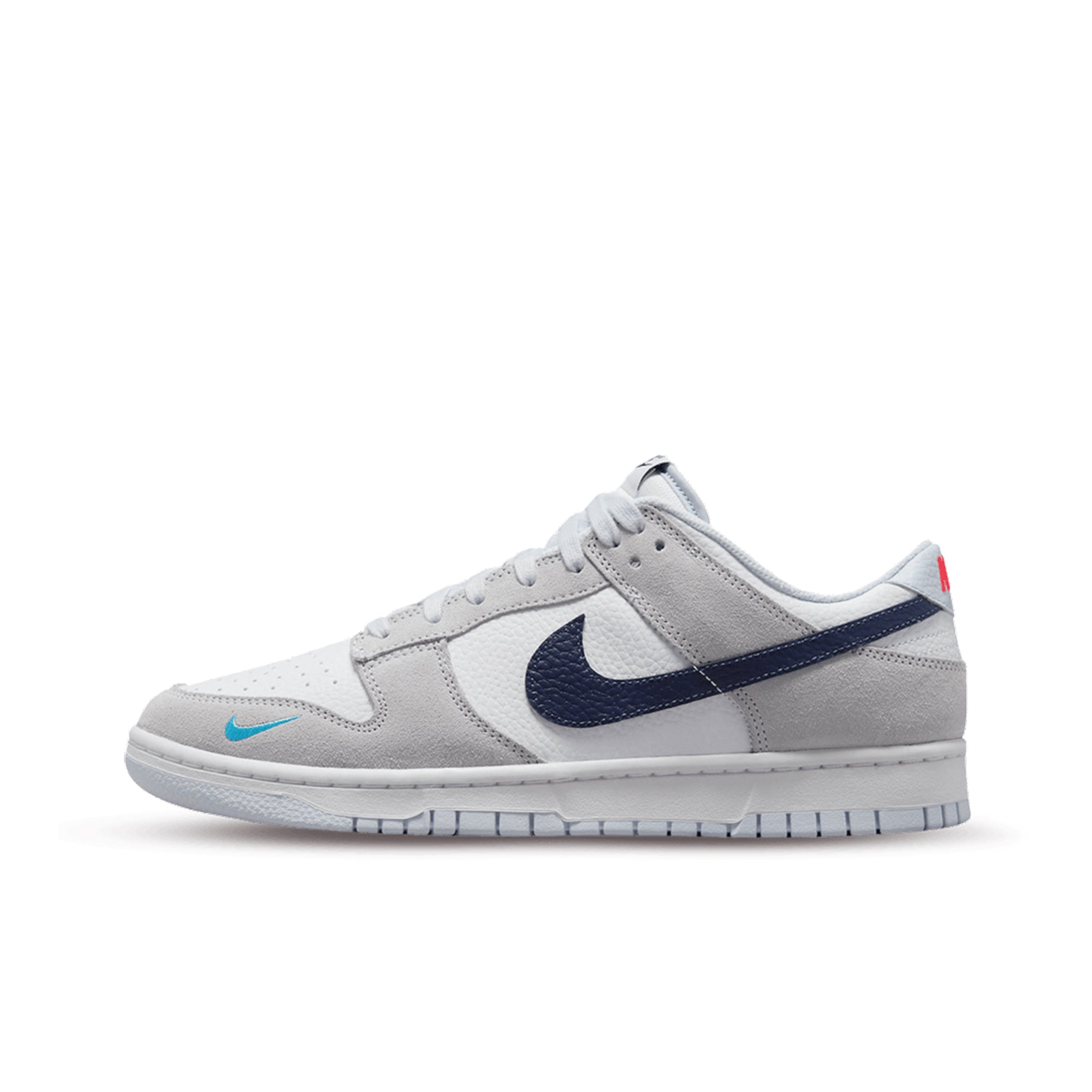 Nike Dunk Low Mini Swoosh Gris