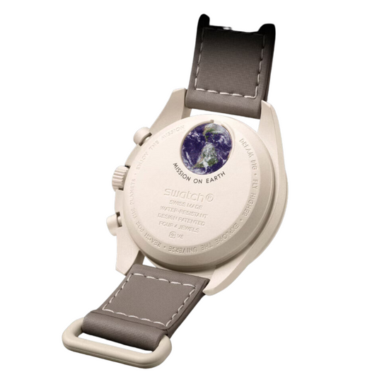 Swatch x Omega Bioceramic Moonswatch  Missiom On Earth - Desert