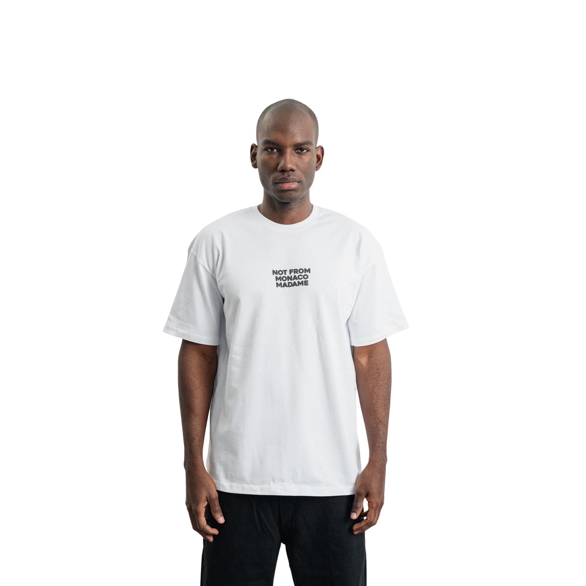 Not From Monaco Tee - White