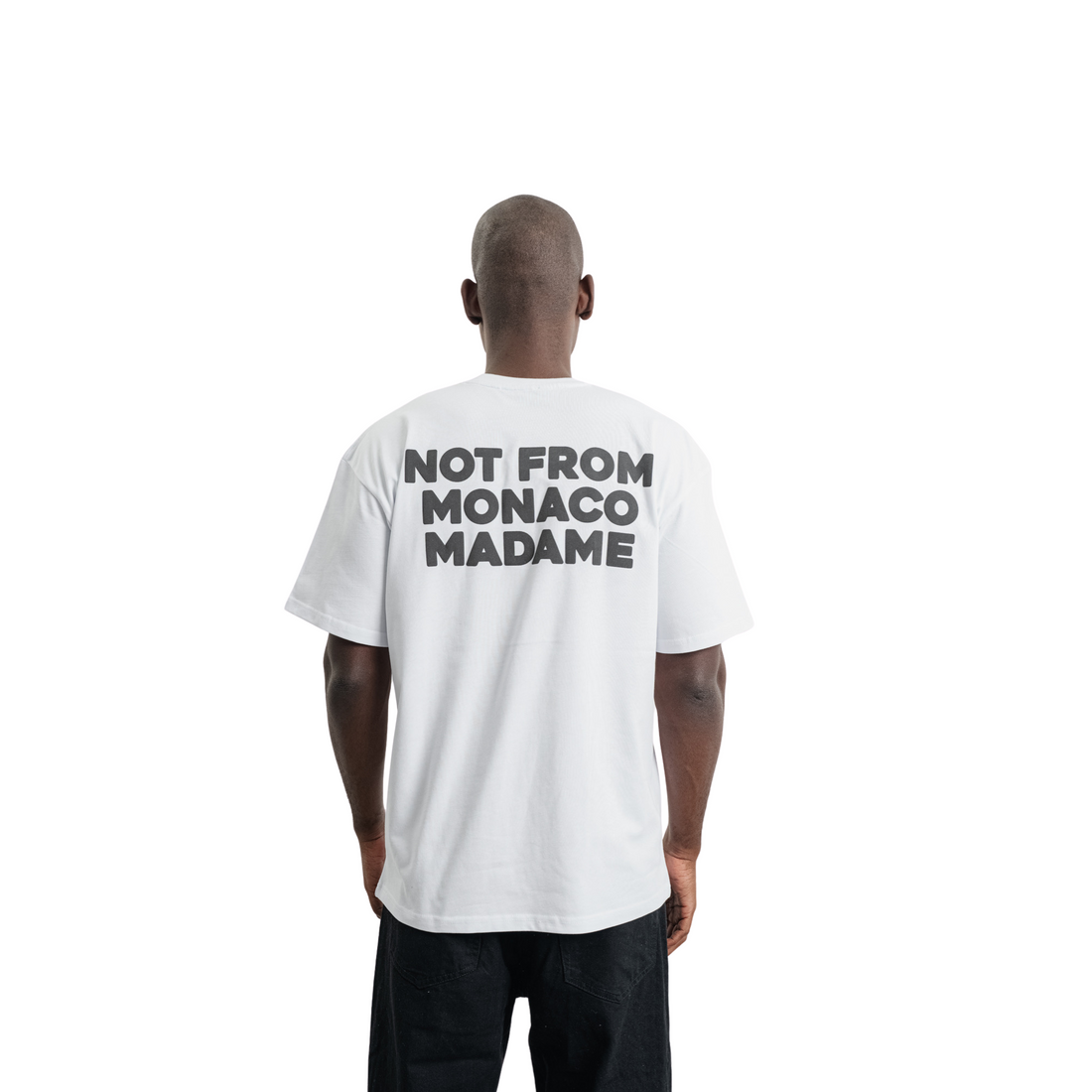 Not From Monaco Tee - White