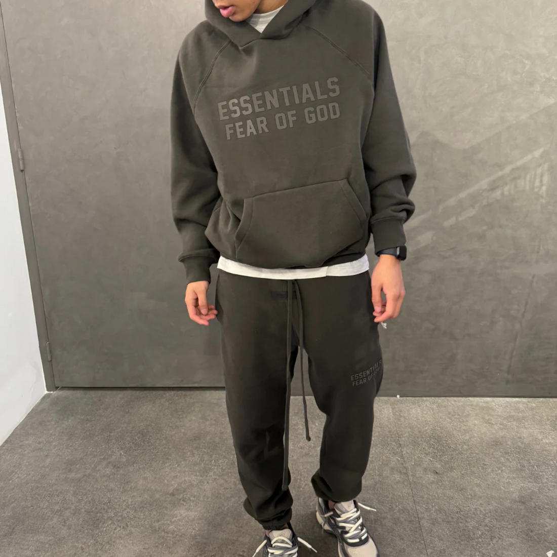 Fear of God Essentials Off Black Full set