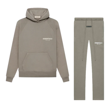 Fear of God Essentials Hoodie Desert Taupe Full Sett