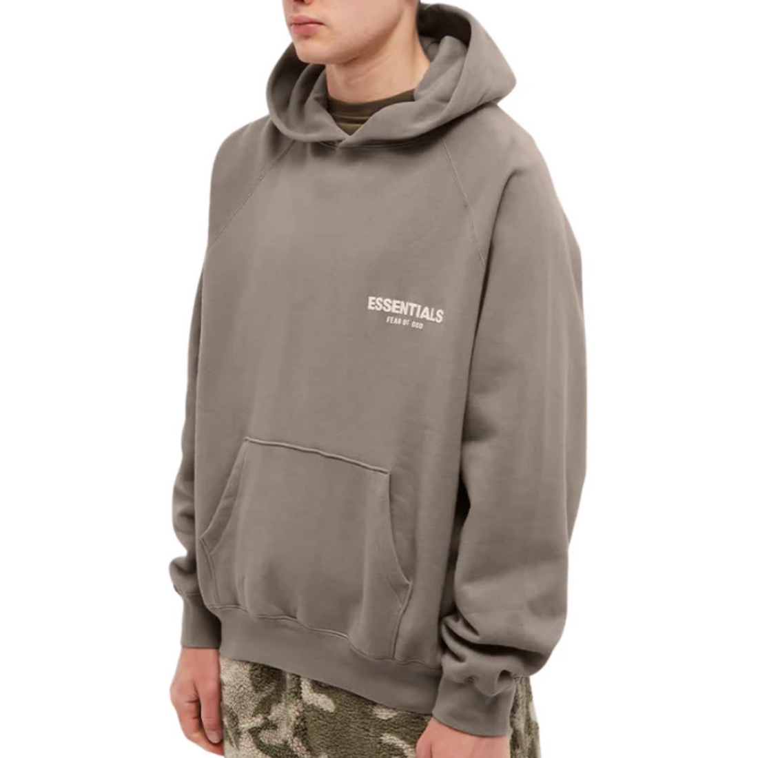 Fear of God Essentials Hoodie Desert Taupe Full Sett