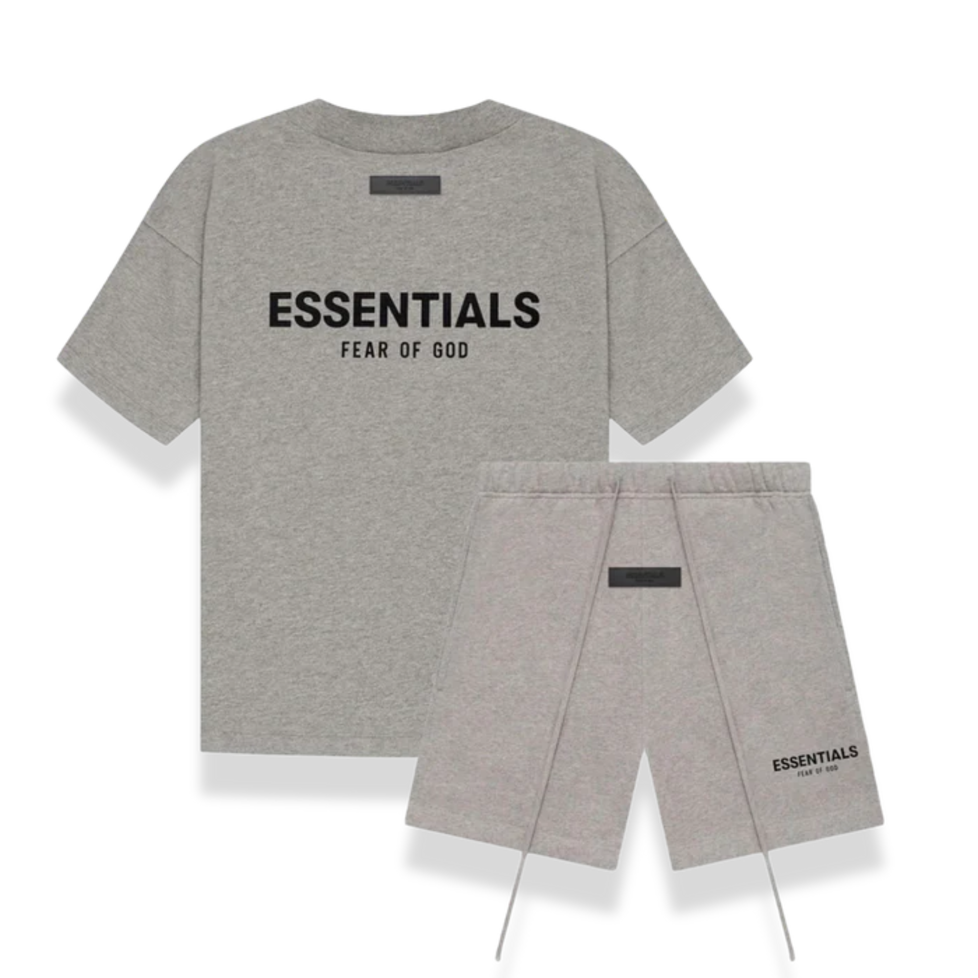 Fear of God Essentials Dark Oatmeal Summer set