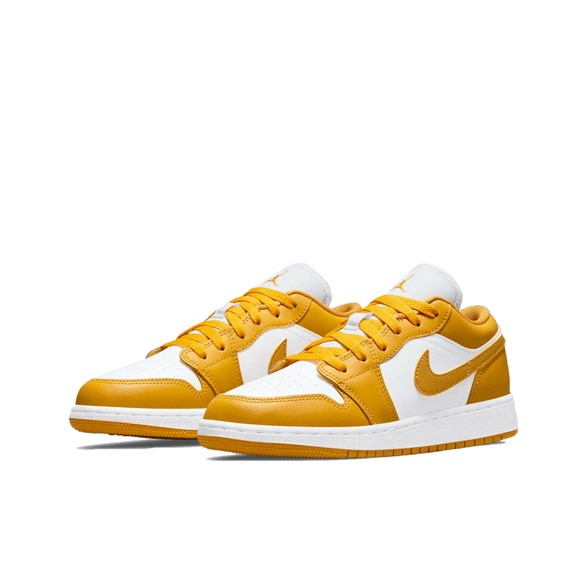 Yellow and white jordan on sale 1