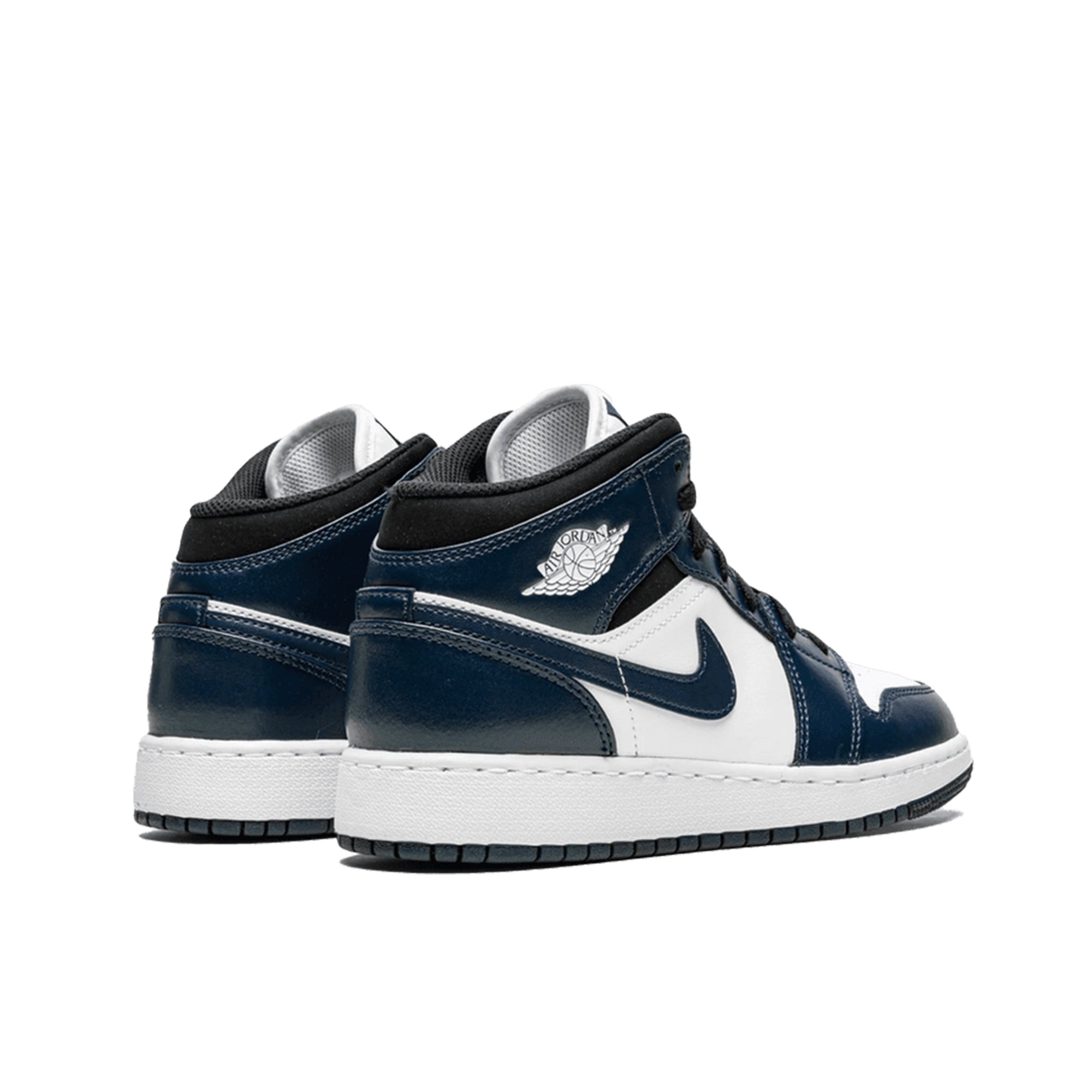 Air jordan 1 mid white black teal hotsell