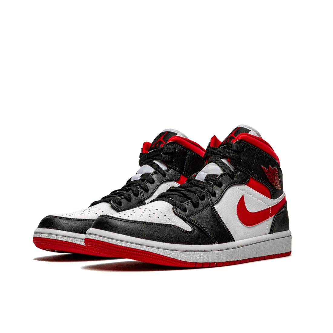 Air Jordan 1 Mid Gym Red Black White