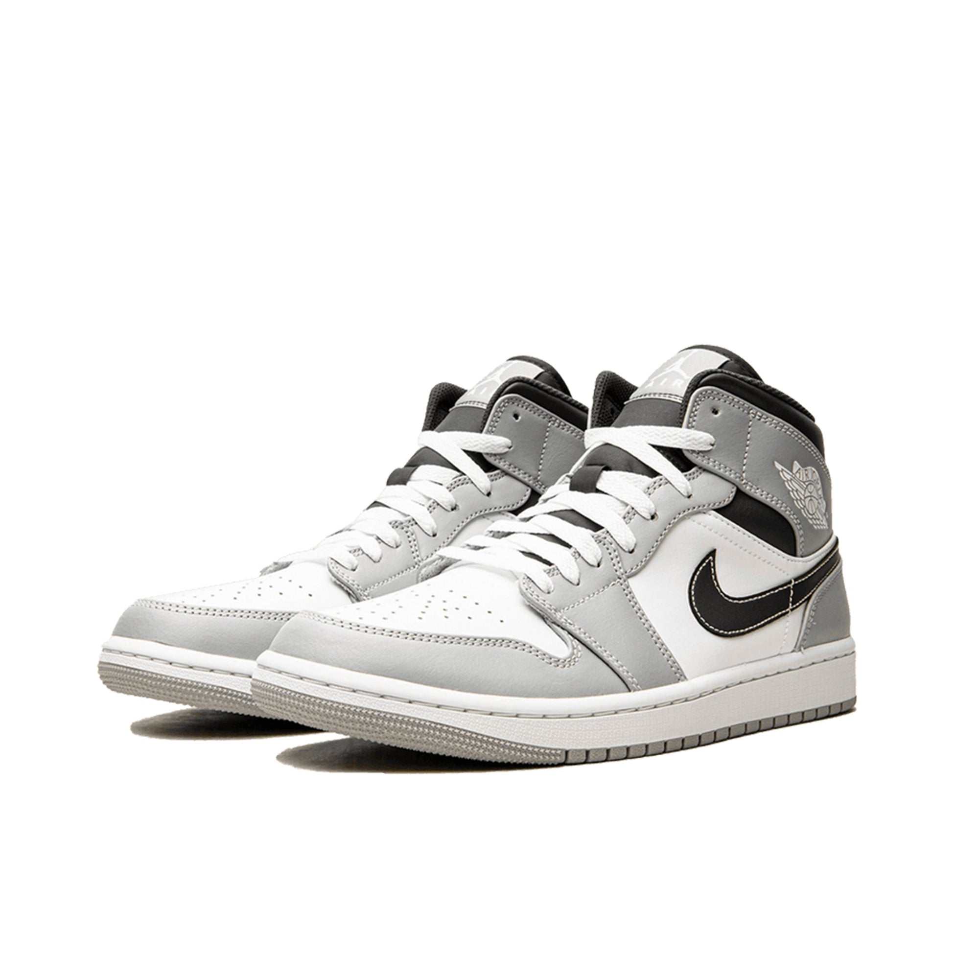 Air Jordan 1 Mid Light Smoke Gray Anthracite – KeepItSneaker