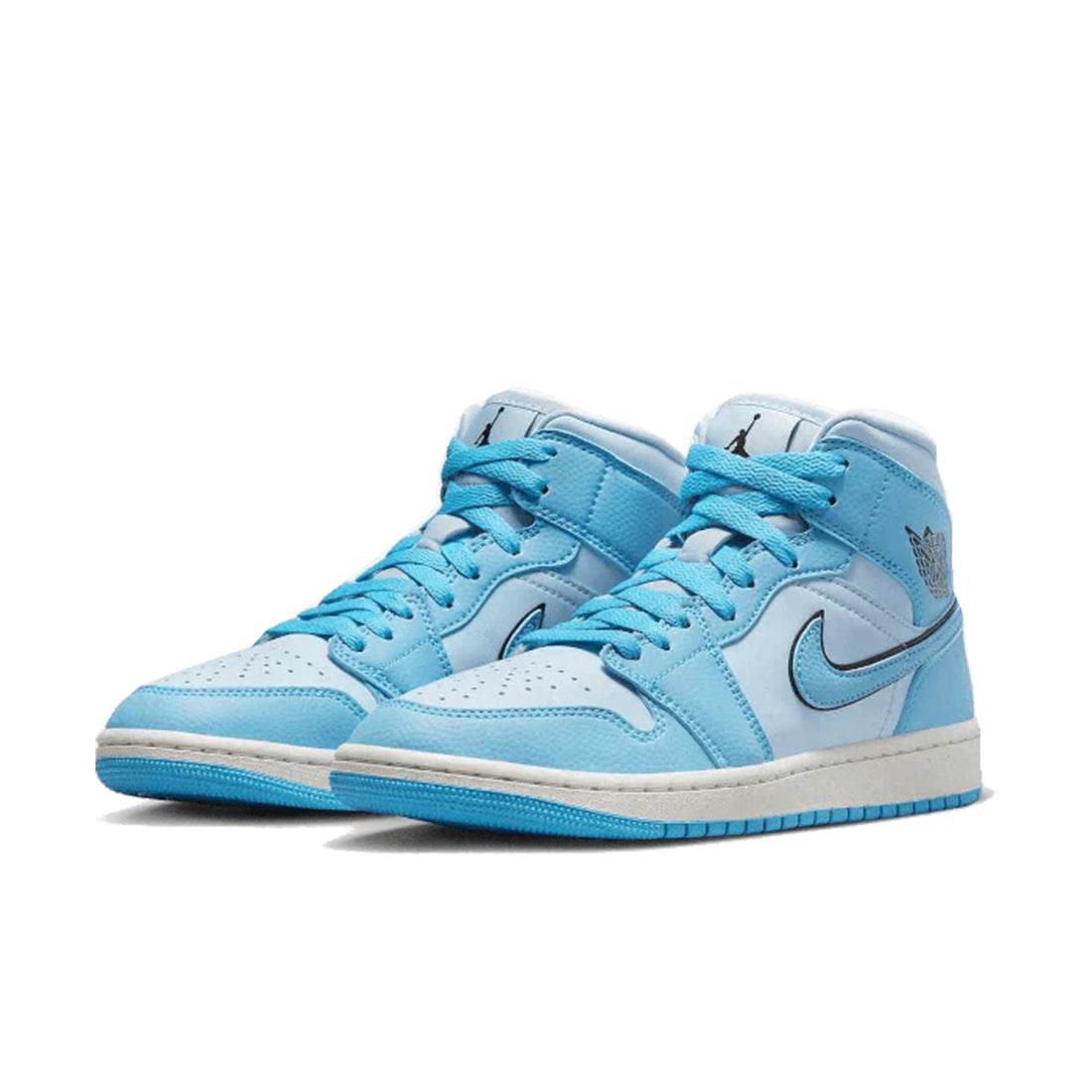 Air Jordan 1 Mid SE Ice Bleu (W)