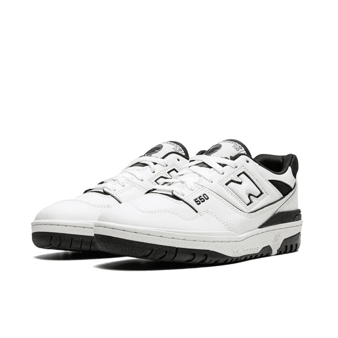 New Balance 550 White Black Rain Cloud