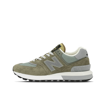 New Balance 574 Legacy Stone Island Acier Bleu 