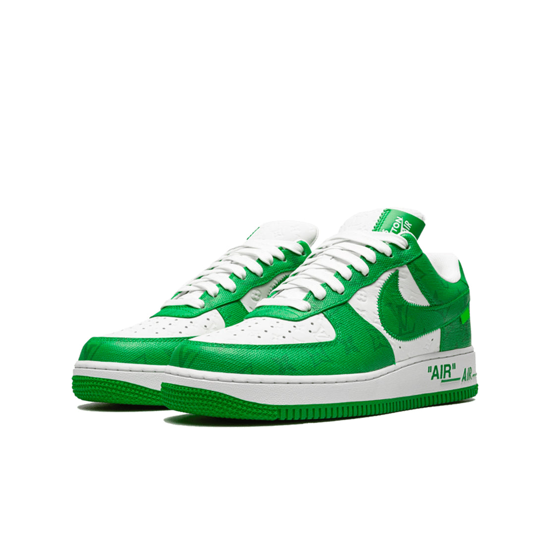 Nike Air Force 1 Low Louis Vuitton Virgil Abloh White Green