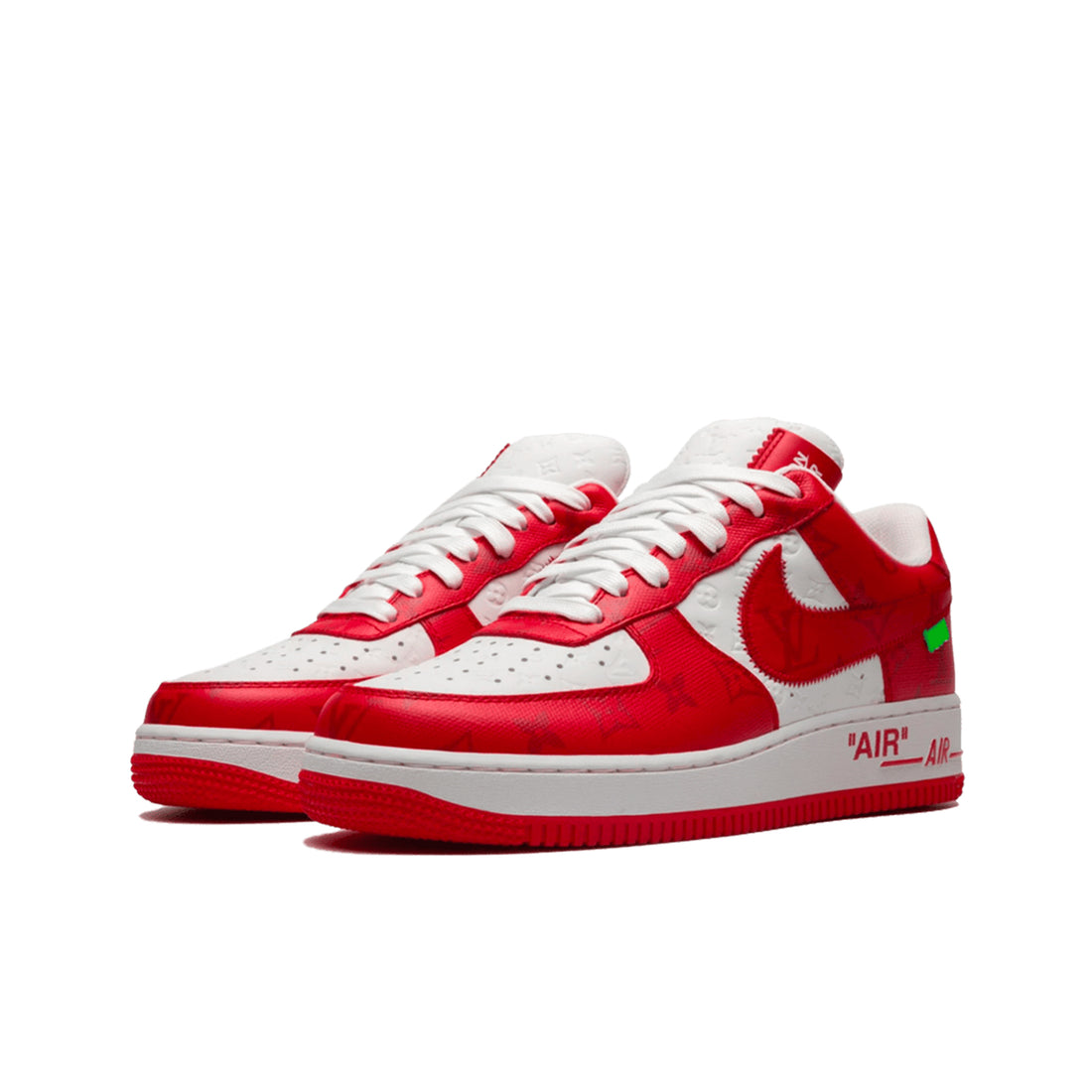 Nike Air Force 1 Low Louis Vuitton Virgil Abloh White Red