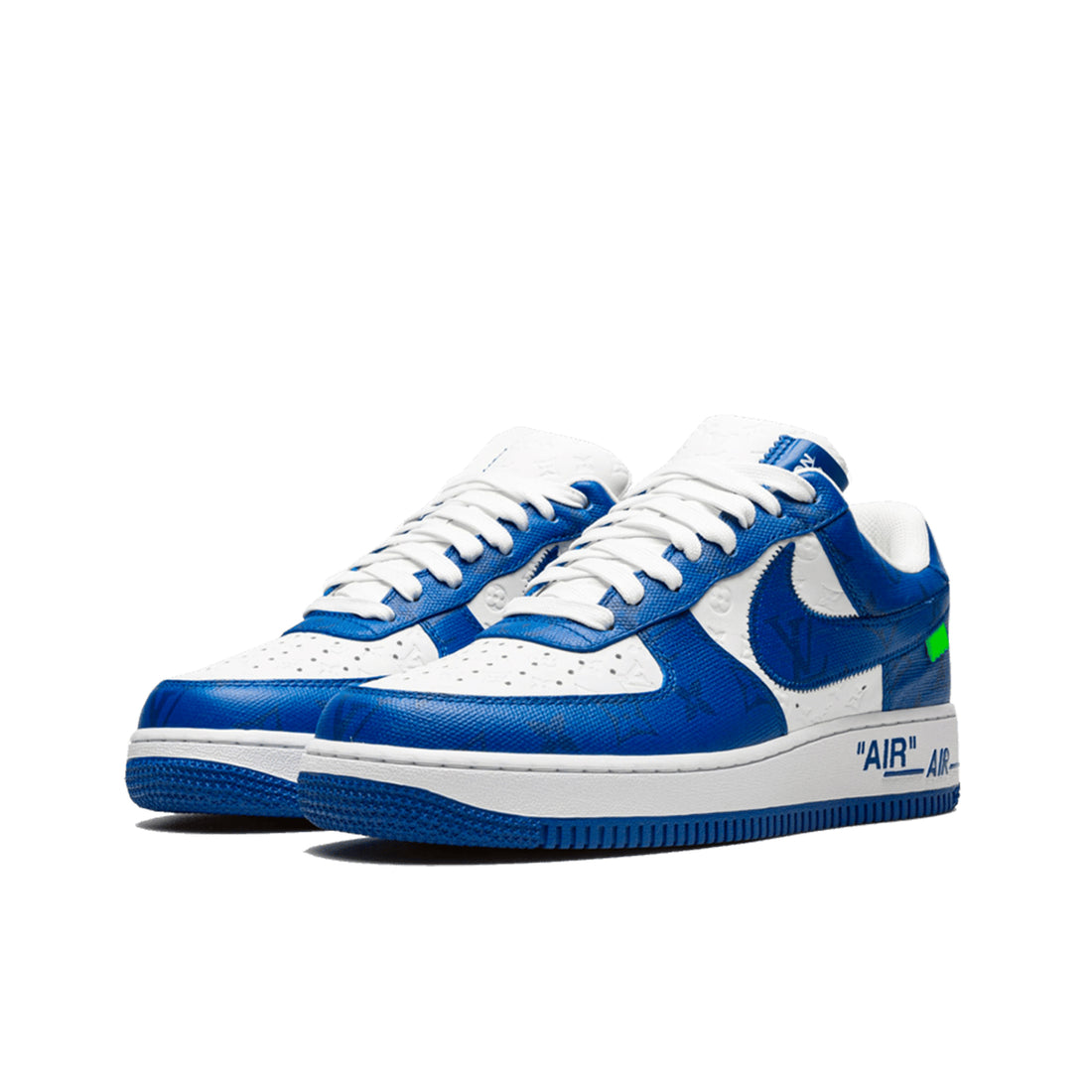 Nike Air Force 1 Low Louis Vuitton Virgil Abloh White Royal