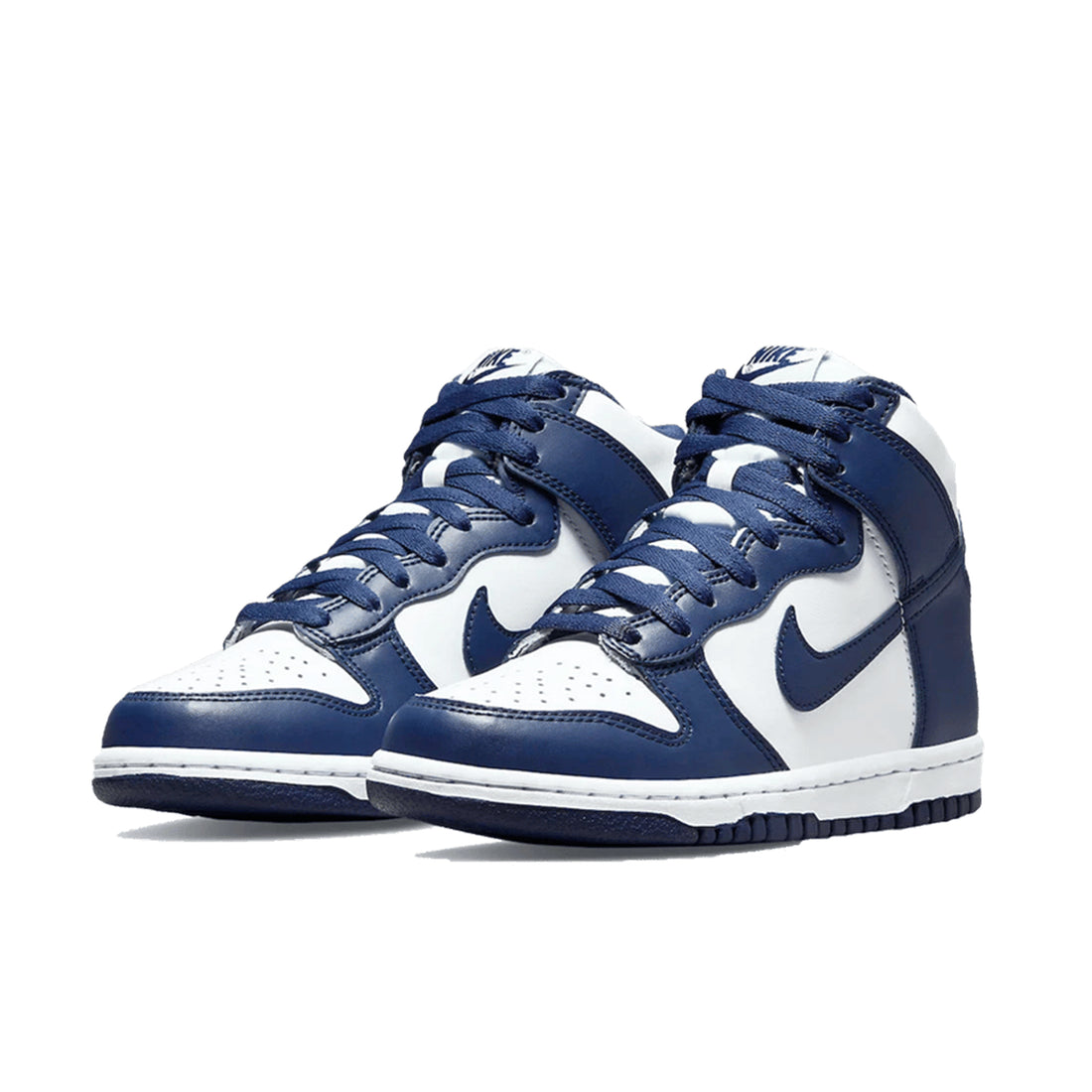 Nike Dunk High Navy White (GS)