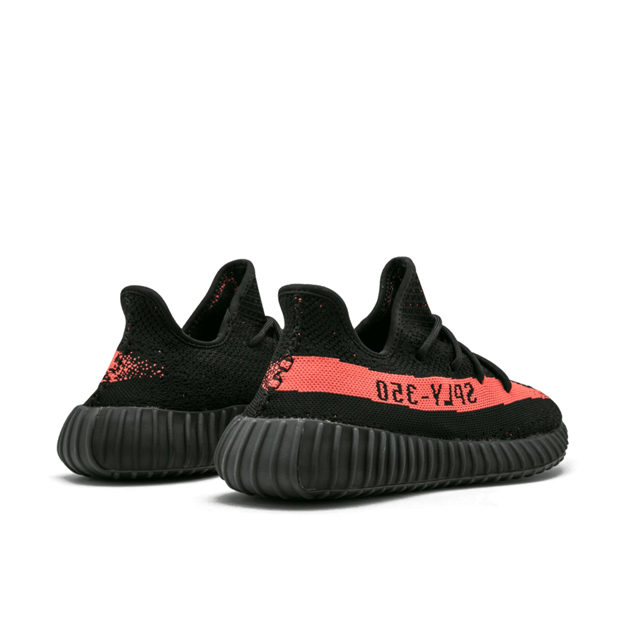 Yeezy 350 v2 sale black and red